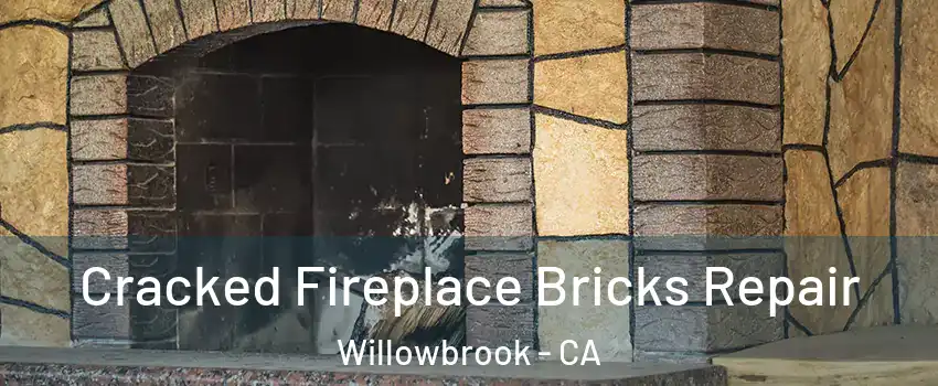  Cracked Fireplace Bricks Repair Willowbrook - CA