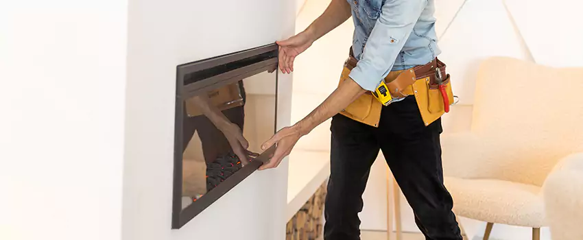Metal Fireplace Installation in Willowbrook, California
