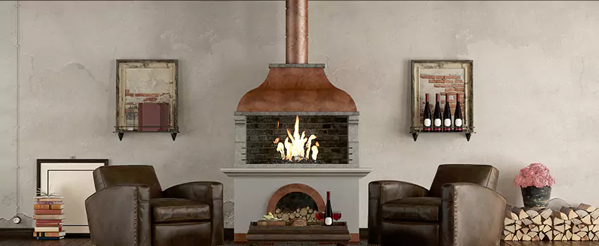 Thelin Hearth Products Providence Pellet Insert Fireplace Installation in Willowbrook, CA