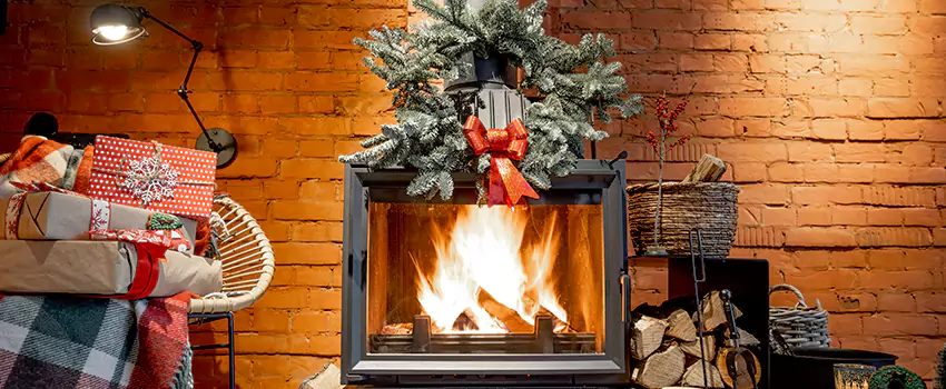 Travis Industries Linear Gas Fireplace Installation in Willowbrook, California