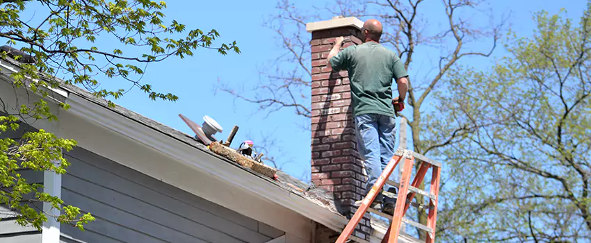 Vinyl and PVC Chimney Flashing Installation in Willowbrook, CA